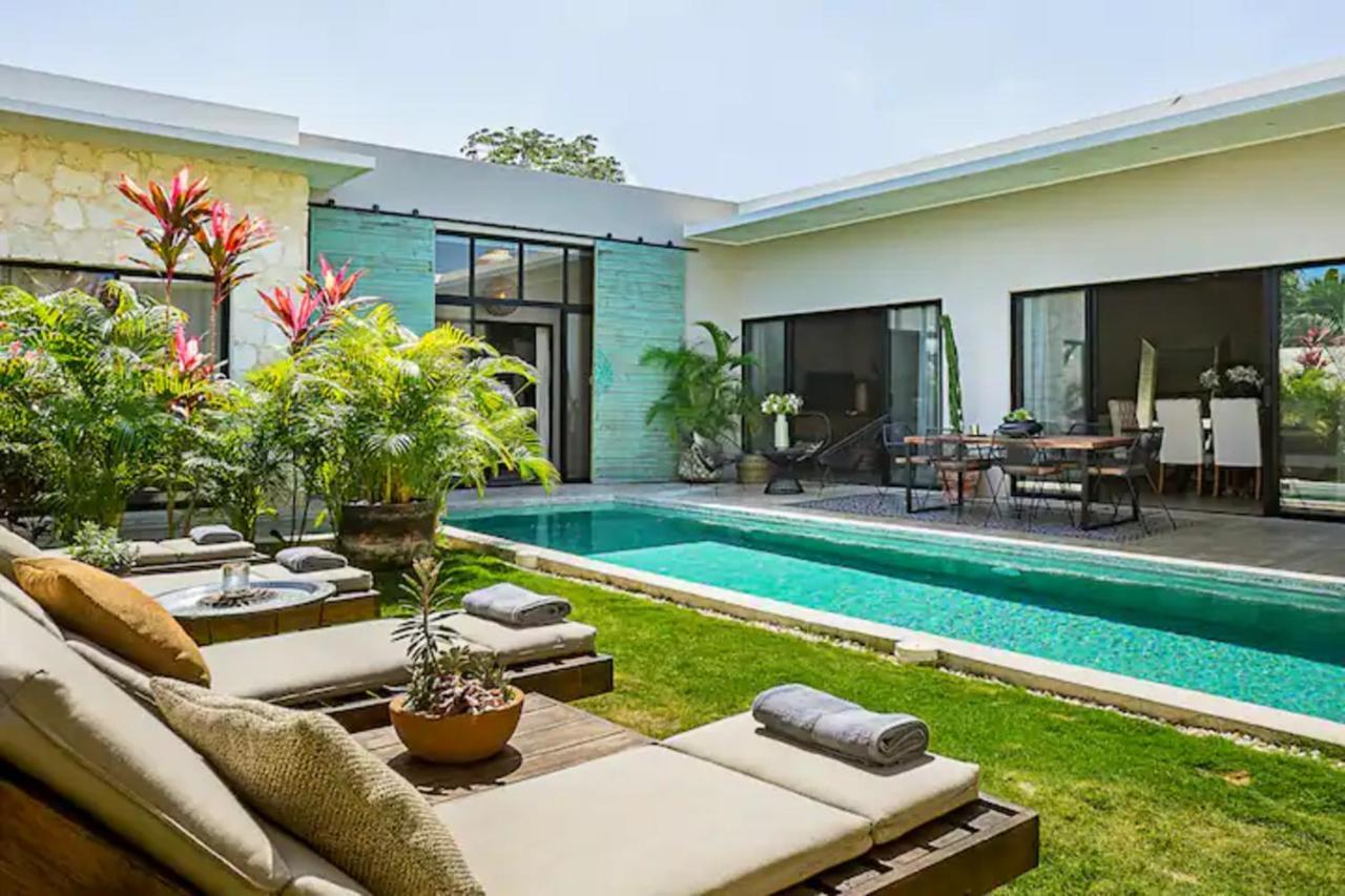 图卢姆Casa Lou, Large House And Pool, Beach Club Access别墅 外观 照片